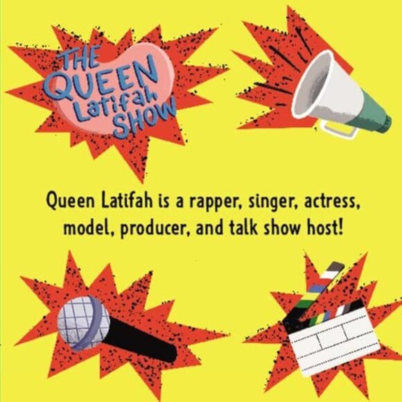 Legends of Hip-Hop: Queen Latifah: An A-B-C Biography Board Book - Picture 10 of 16